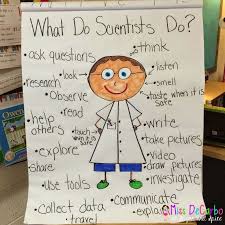 What Do Scientist Do Great Anchor Chart Idea Science