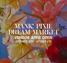 become a vendor for the manic pixie