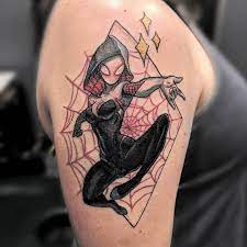 Spider gwen tattoo