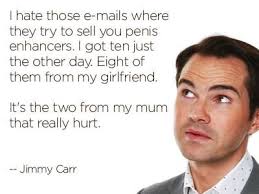 Greatest nine stylish quotes by jimmy carr picture German via Relatably.com