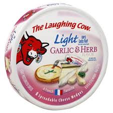 the laughing cow cheese light garlic