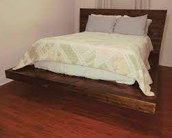 Wood as far as the frame goes (and this is for a queen size bed, so you may adjust the wood sizes to your step 6: Floating Platform Bed King Diy