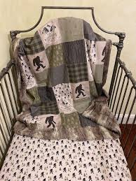 Baby Boy Bigfoot Crib Sheet Baby