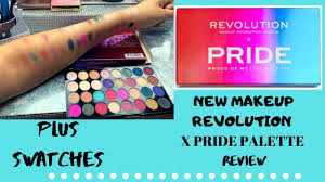 makeup revolution x pride palette