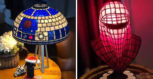 Star Wars Themed Tiffany Style Lamps
