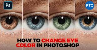how to change eye color in photo