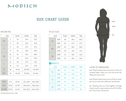 Size Chart Modisch Couture Stylish Modern African