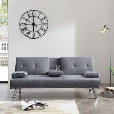 grey sofa bed