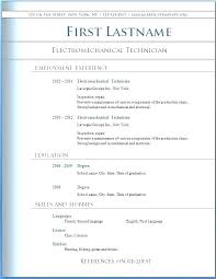 Free Resume Template Microsoft Word 2010 Examples Best Templates