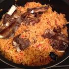 al kabsa   traditional saudi rice    meat  dish