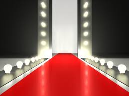 empty red carpet fashion runway