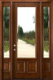 entry doors with two sidelights