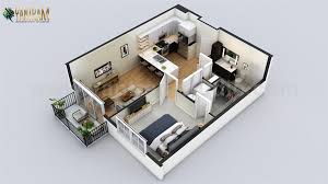 Residential Apartment 3d Floor Plan
