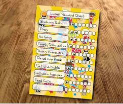 Chore Chart Star Chart Superhero Reward Chart Daily Reward Chart Kids Routine Chart