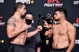 Ufc vegas 24 headliners robert whittaker and kelvin gastelum are on weight and ready to go for saturday night. N8e7xxwogklz M