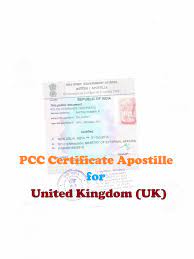 pcc certificate apostille united