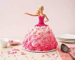 Barbie Birthday Cake gambar png
