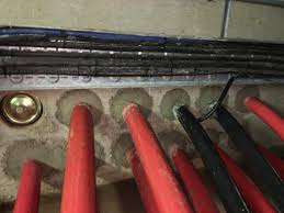 Pipe Sealant Through Service Duct