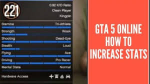 how to increase stats fast in gta v
