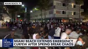 Stay informed and connected by reading meaningful coverage of. Miami Beach Extends Emergency Curfew After Spring Break Chaos