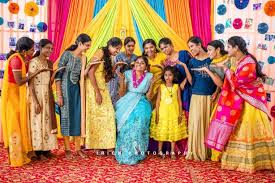 haldi ceremont at tamil wedding