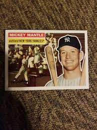 Maybe you would like to learn more about one of these? 2008 Topps Mickey Mantle Mm60 New York Yankees Baseball Card Nm Mt Ebay