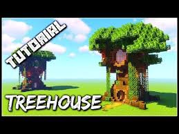 Build A Treehouse Minecraft Tutorial