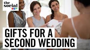 gift protocol for second weddings the