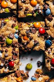 monster cookie bars quick easy