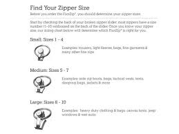 Fixnzip Large Silver Nickel Replacement Zipper Slider
