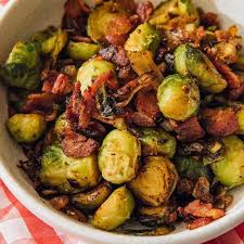 brussel sprouts with bacon and garlic