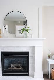 Classic White Fireplace Measurements
