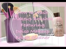 ft daiso makeup brush cleaner ikinman