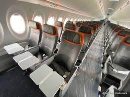 inside the new jetblue a220 cabin