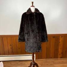 Vintage Faux Fur Gallery Coat Gem