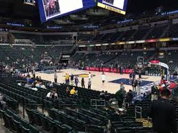 Bankers Life Fieldhouse Section 14 Home Of Indiana Pacers
