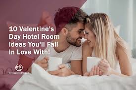 Consider the following romantic weekend getaway ideas for the next time you and your sweetheart need to get away from the cares of home. Valentine S Day Hotel Room Ideas You Ll Fall In Love With