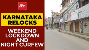 Lockdown could be lifted in bengaluru urban from june 15: Karnataka Imposes Weekend Lockdown And Night Curfew Breaking News Youtube