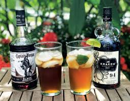 See more ideas about kraken rum, rum drinks, rum recipes. Kraken Vs Captain Morgan Black Spiced Rums All At Sea