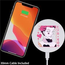 With that said, make sure that you're getting a charger featuring the qi standard, which is used by the iphone 11 lineup. Best List Product Special Price Hunter X Hunter Anime Wireless Charger For Iphone Airpods Wireless Charger Portable Charger For Samsung For Huawei For Xiaomi
