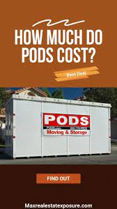 pods for moving cost storage al