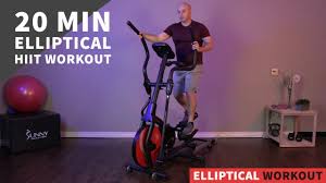 elliptical hiit workout you