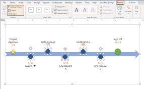 how to make a timeline in word free