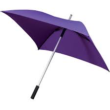 Purple Umbrella Square Purple Golf
