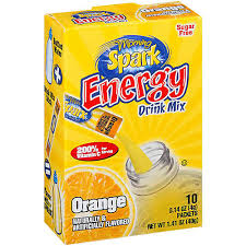 orange morning spark energy drink mix