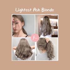 Ash blonde is a cooler shade of smokey blonde hair that works best on naturally blonde or light brown hair. Lightest Ash Blonde Permanent Hair Color 11 1 Bob Keratin Shopee Philippines