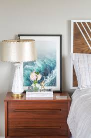 how to decorate a nightstand in 10 minutes