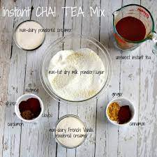 chai tea mix just add water life