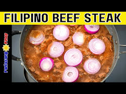 filipino style beef steak recipe you