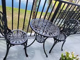 Wrought Iron Table Set For In